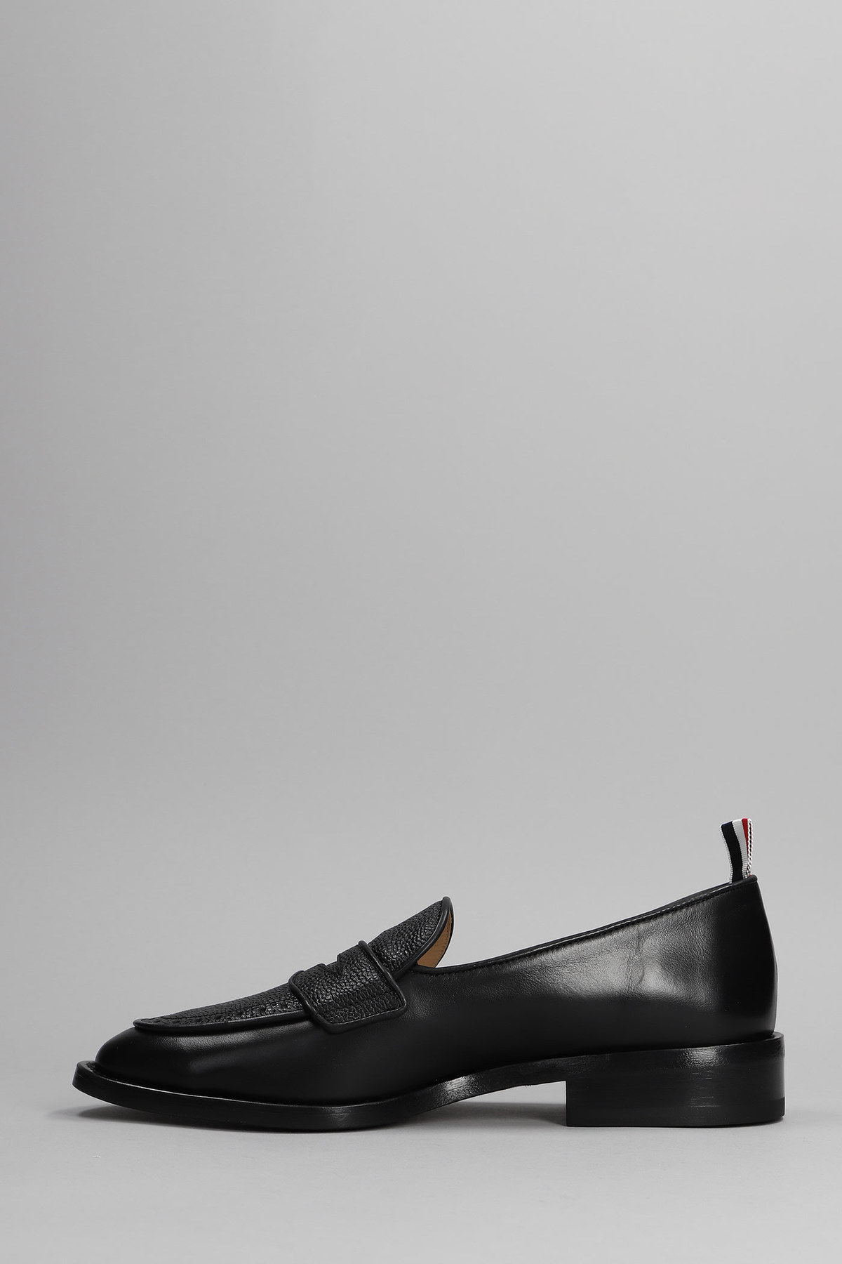 Thom Browne Soft Penny Loafers - Black - Image 3 of 5