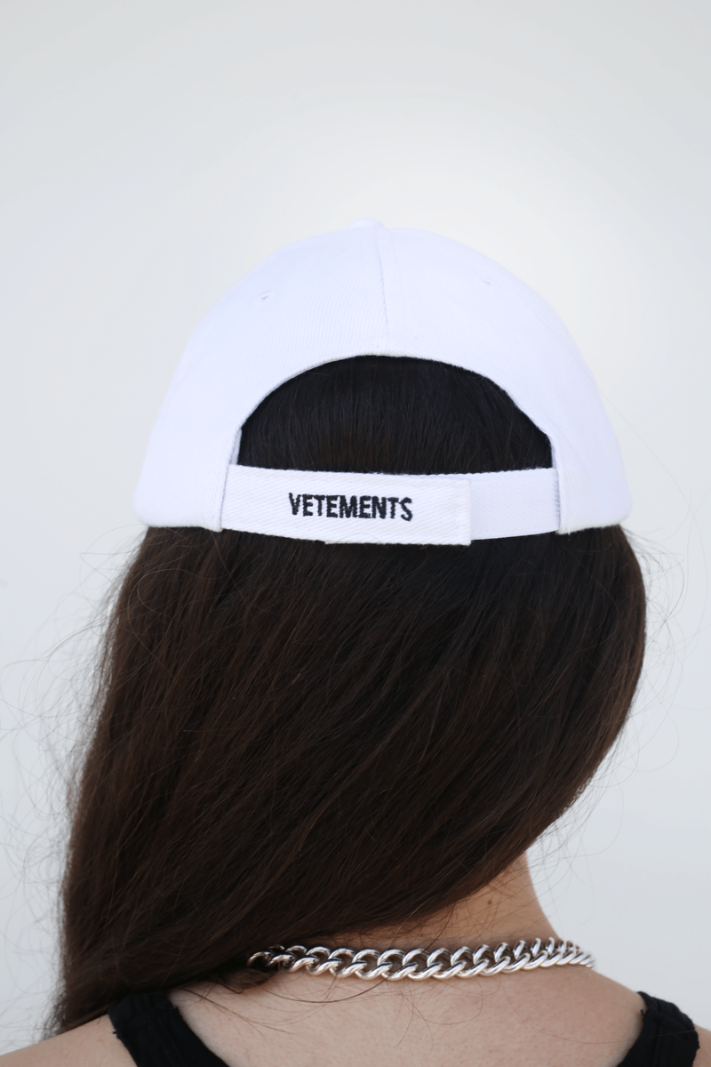Vetements Haute Couture Cap - White | Garmentory