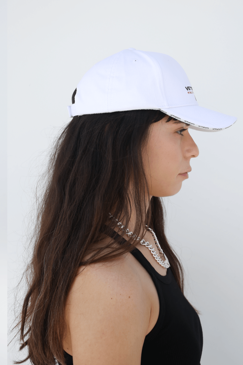 Vetements Haute Couture Cap - White | Garmentory