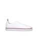 Thom Browne Calf Leather Tennis Shoes - White - Thumbnail 1