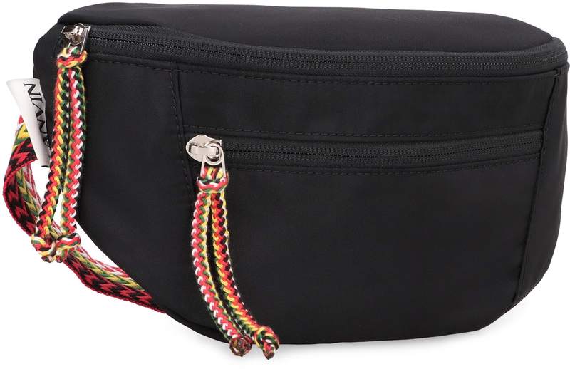 Lanvin Nylon Belt Bag - Black