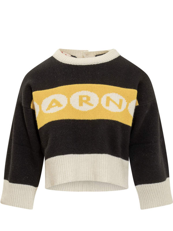Marni Two-tone Wool Sweater - 00N99