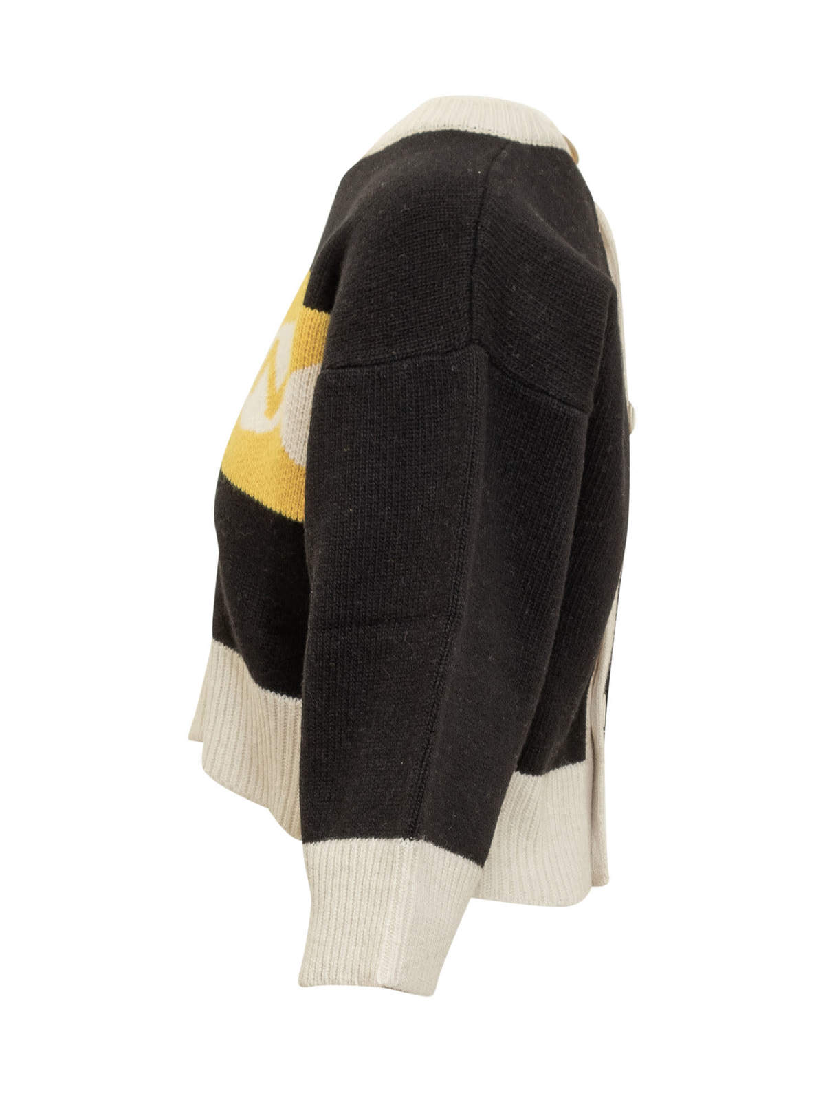 Marni Two-tone Wool Sweater - 00N99 - Image 3 of 4