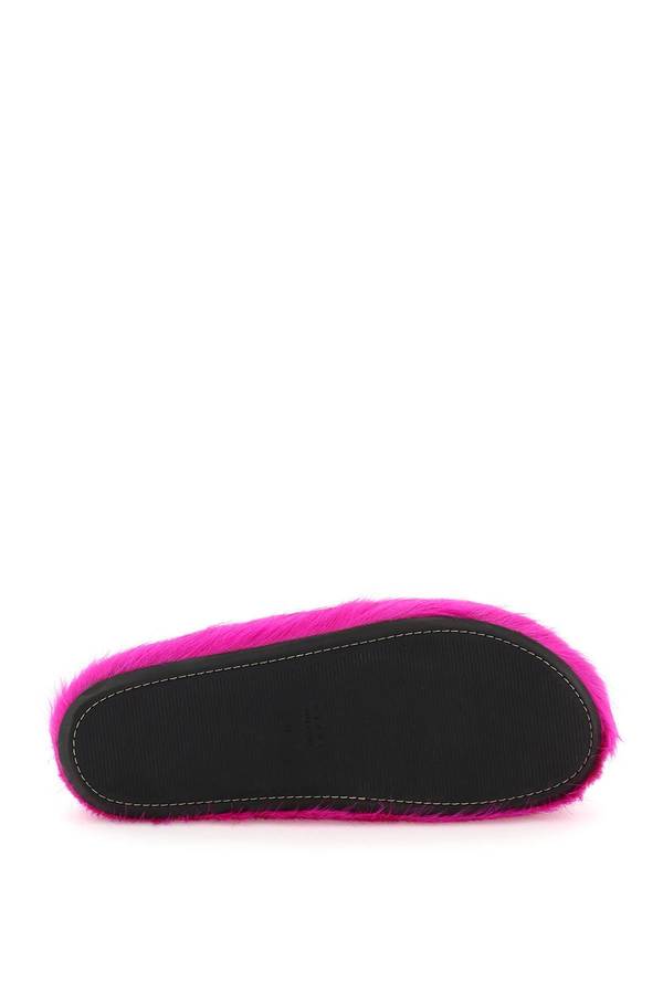Marni Fussbett Sabot Clog - Fuchsia