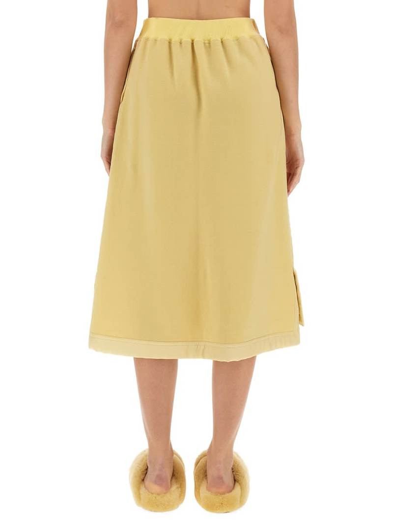 Jil Sander Midi Skirt - Yellow