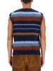 Etro Vest With Stripe Pattern - Blue - Thumbnail 1