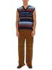 Etro Vest With Stripe Pattern - Blue - Thumbnail 4