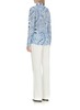 Etro Cotton And Silk Shirt - Light Blue - Thumbnail 4