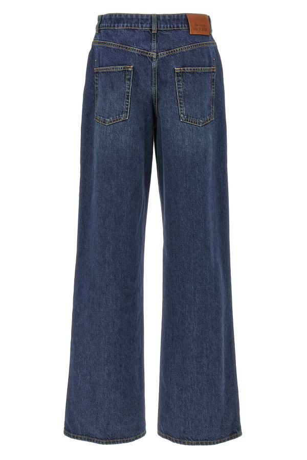 Alexander McQueen Denim Jeans - Blue
