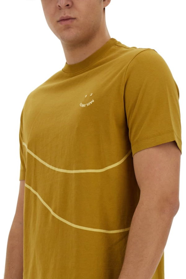 PAUL SMITH PS by Paul Smith T-shirt With Logo T-shirt - Brown