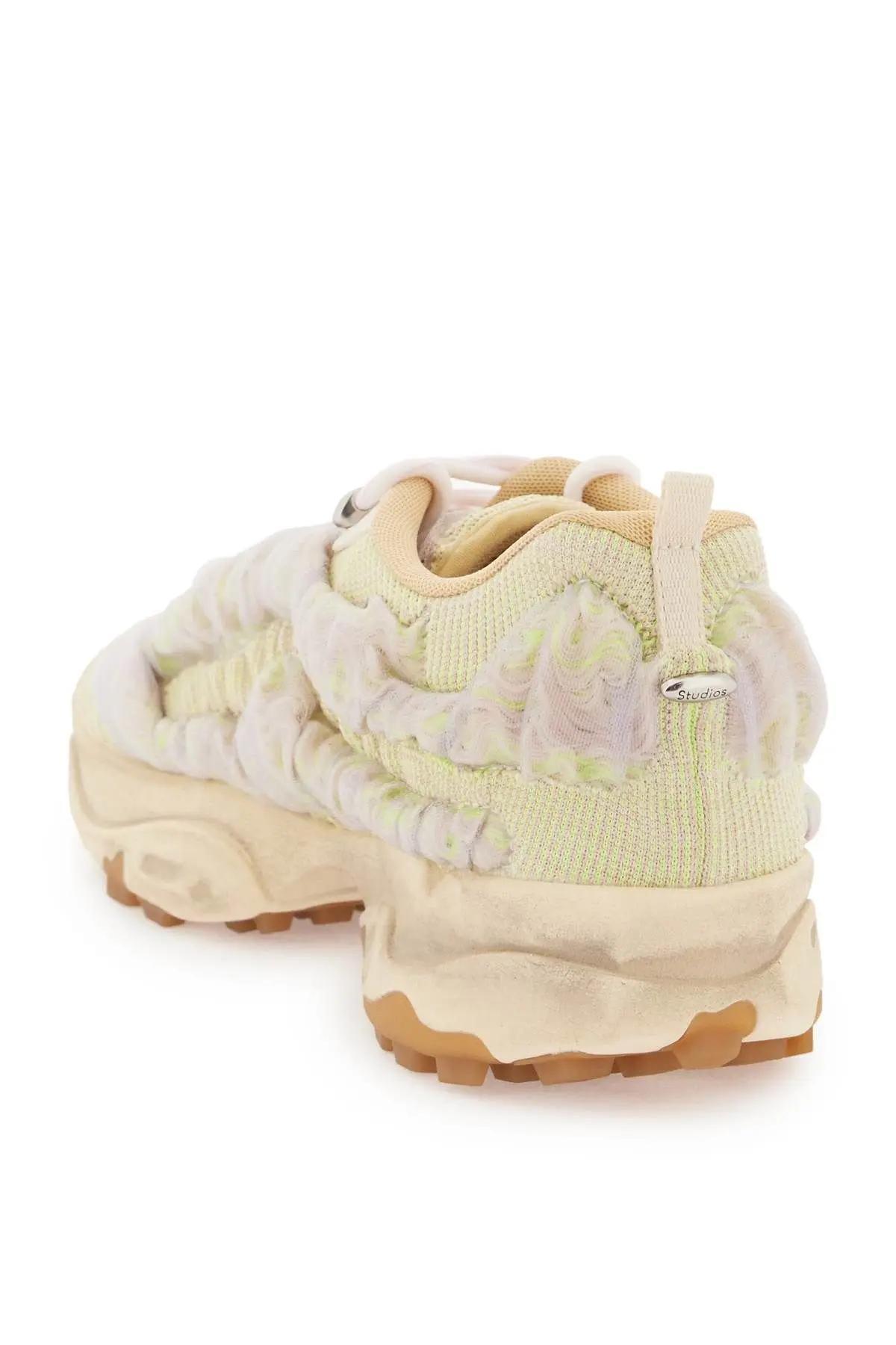 Acne Studios Bubba Sneakers - Ecru/White - Image 1 of 5