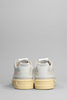 Jil Sander Grey Canvas And Rubber Basket Sneakers - Grey - Thumbnail 4