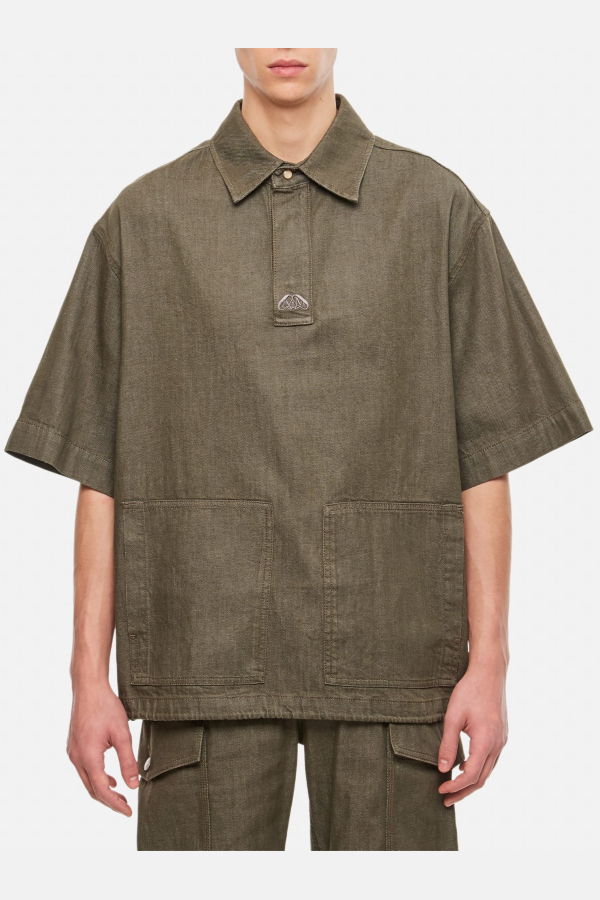 Alexander McQueen Denim Cotton Shirt - Green
