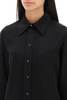 Lanvin Satin Pocket Shirt - Black - Thumbnail 4
