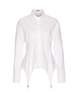 Jean Paul Gaultier Garter Shirt - White - Thumbnail 1