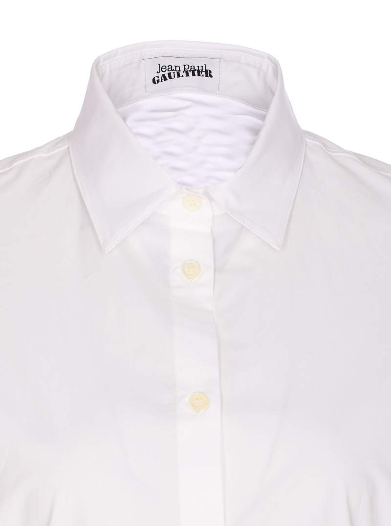 Jean Paul Gaultier Garter Shirt - White