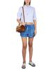 Marni Shorts With Blue Hole Print Shorts - Blue - Thumbnail 2
