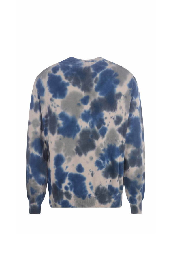 Kenzo Cotton Printed Sweater - Gray