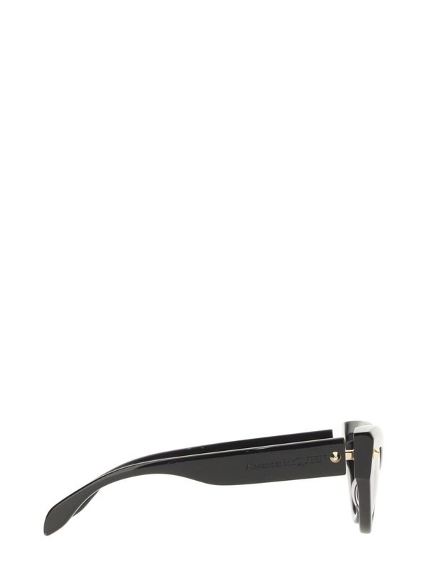 Alexander McQueen Cat-eye Sunglasses Spike Studs Sunglasses - Black