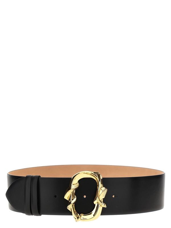 Alexander McQueen Snake Belt - Black