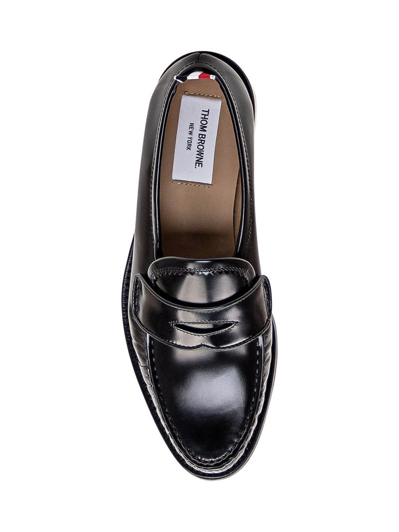 Thom Browne Leather Loafer - Black