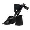 MIU MIU Macrame Sandals - Black - Thumbnail 3