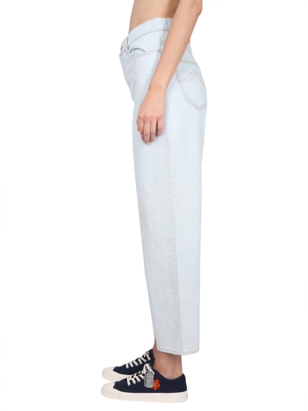 Kenzo Carrot Fit Jeans - Azure - Image 3 of 4