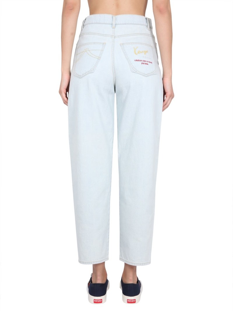 Kenzo Carrot Fit Jeans - Azure