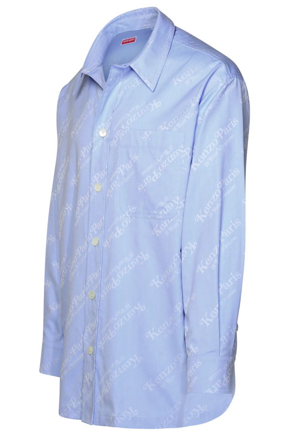 Kenzo By Verdy Cotton Shirt - Sky Blue