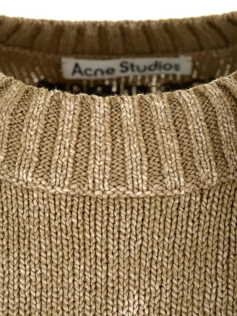 Acne Studios Knitted Sweater - Green