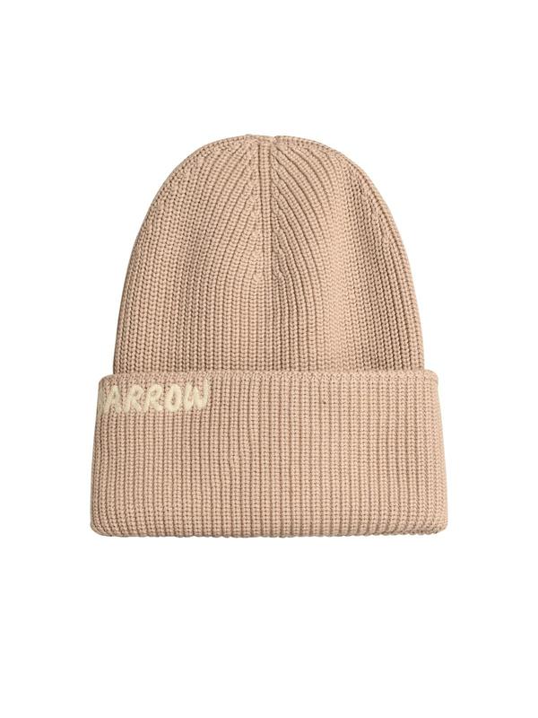 Barrow Cotton Blend Beanie - Beige