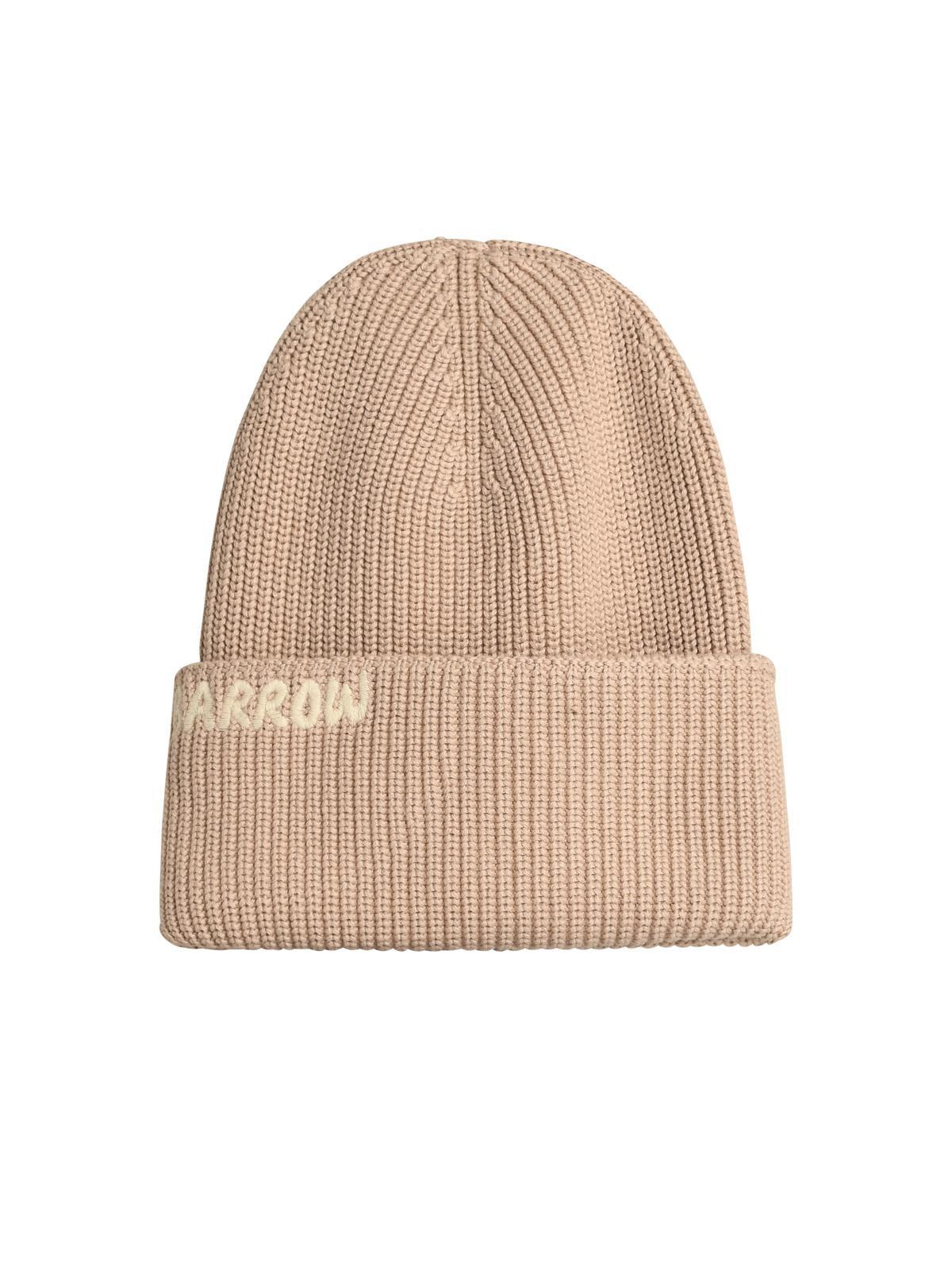 Barrow Cotton Blend Beanie - Beige - Image 1 of 3