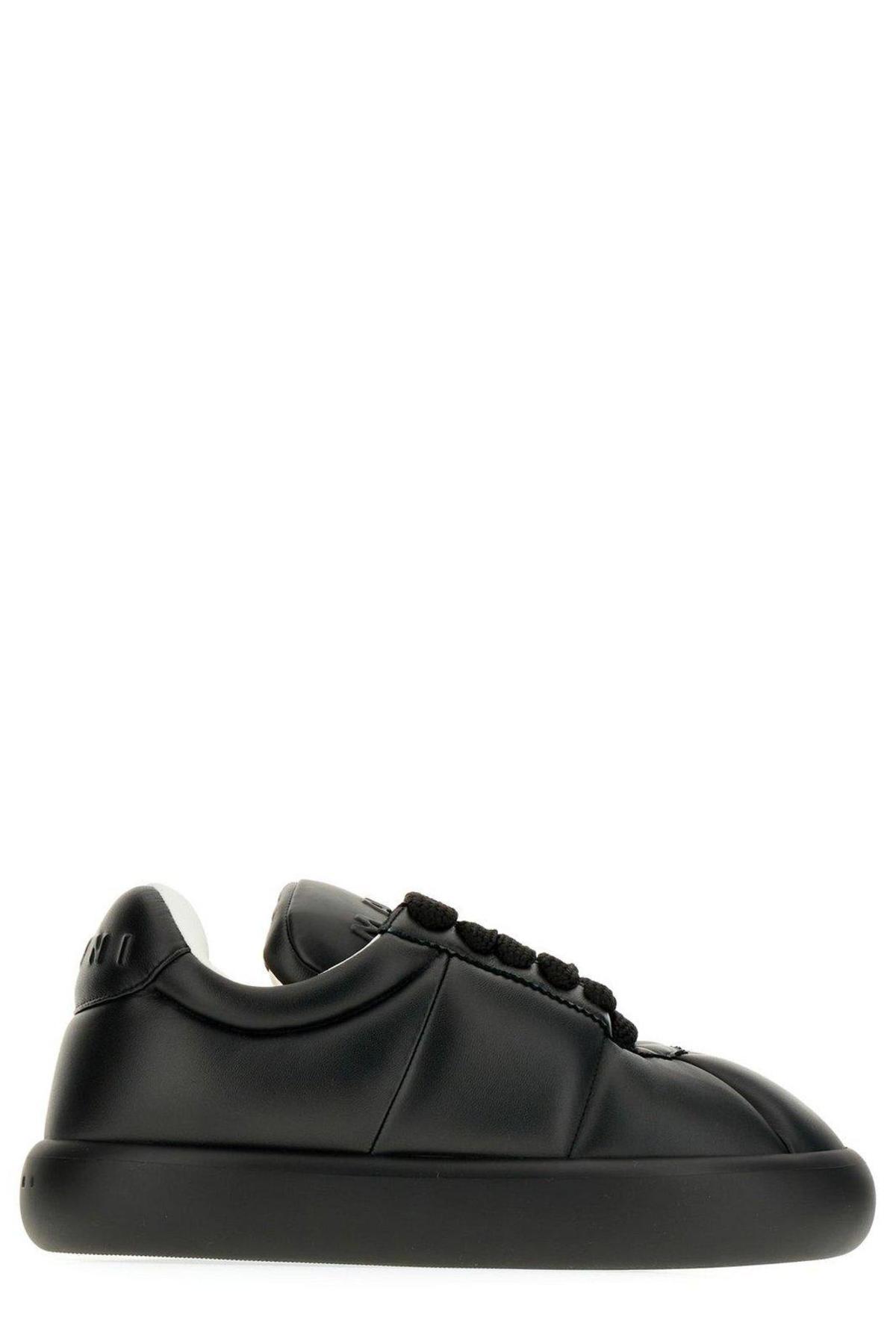 Marni Padded Low-top Sneakers - Black - Image 1 of 3