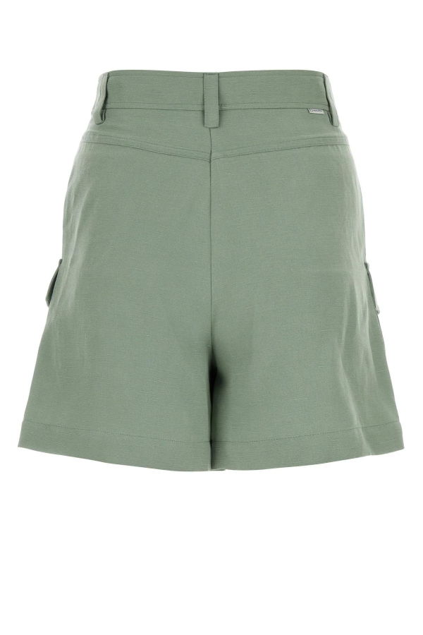 Woolrich Viscose Blend Shorts - Sage
