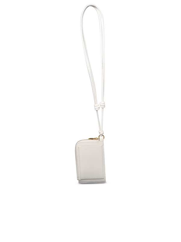 Jil Sander Leather Cardholder - Ivory