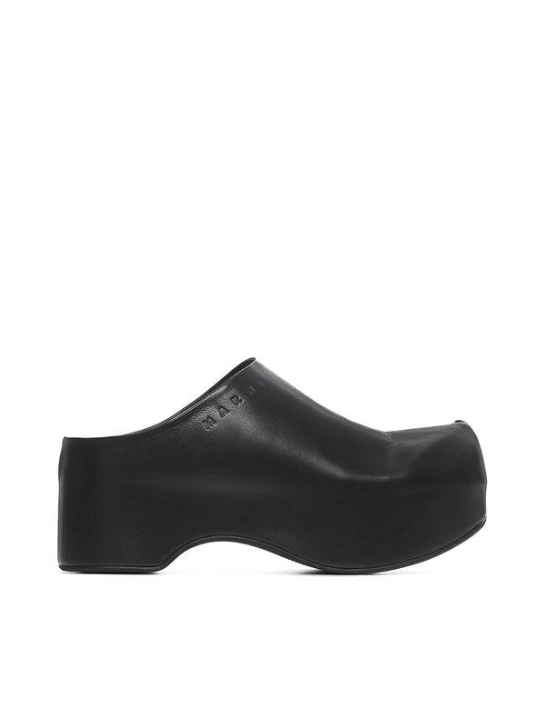 Marni Chunky Clog Sabot - Black