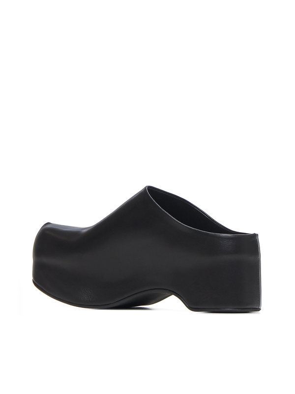 Marni Chunky Clog Sabot - Black