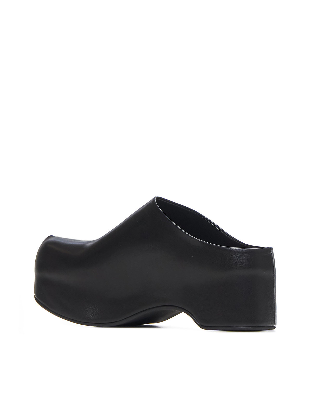 Marni Chunky Clog Sabot - Black - Image 2 of 3