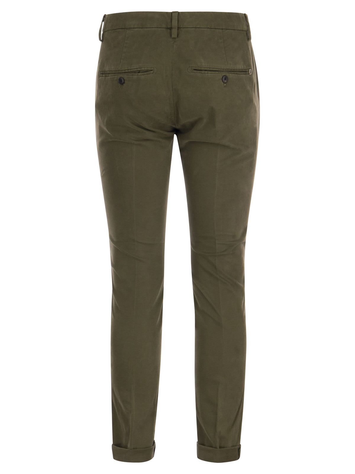 Dondup Gaubert Trousers - Military Green - Image 2 of 4