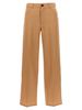 Jil Sander Loose Leg Pants - Beige - Thumbnail 1