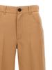 Jil Sander Loose Leg Pants - Beige - Thumbnail 3