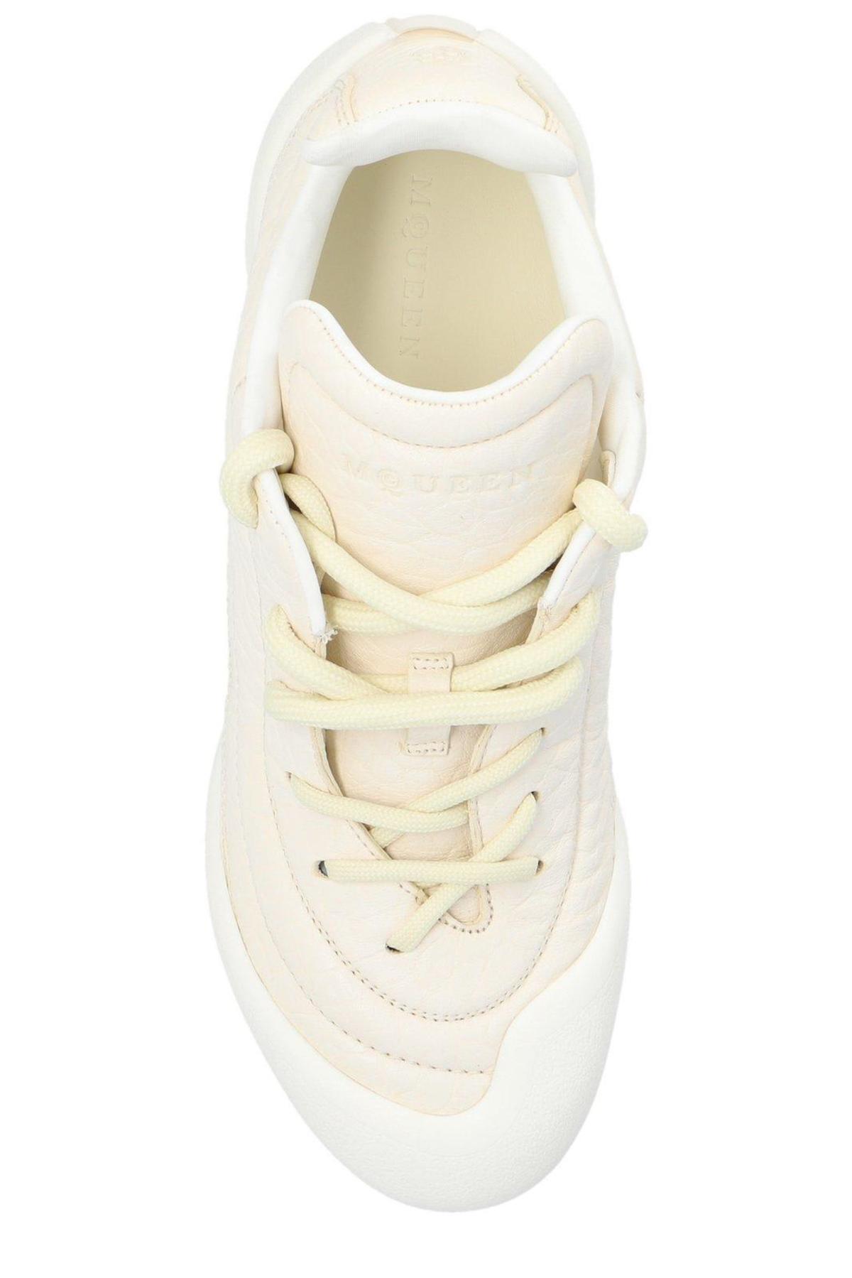 Alexander McQueen Flexion Lace-up Sneakers - White - Image 4 of 4