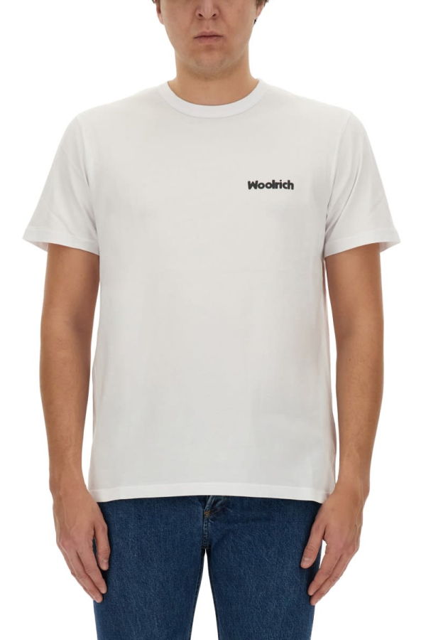 Woolrich T-shirt With Logo - White