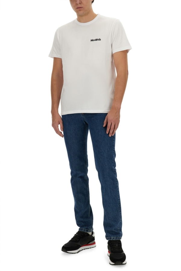 Woolrich T-shirt With Logo - White