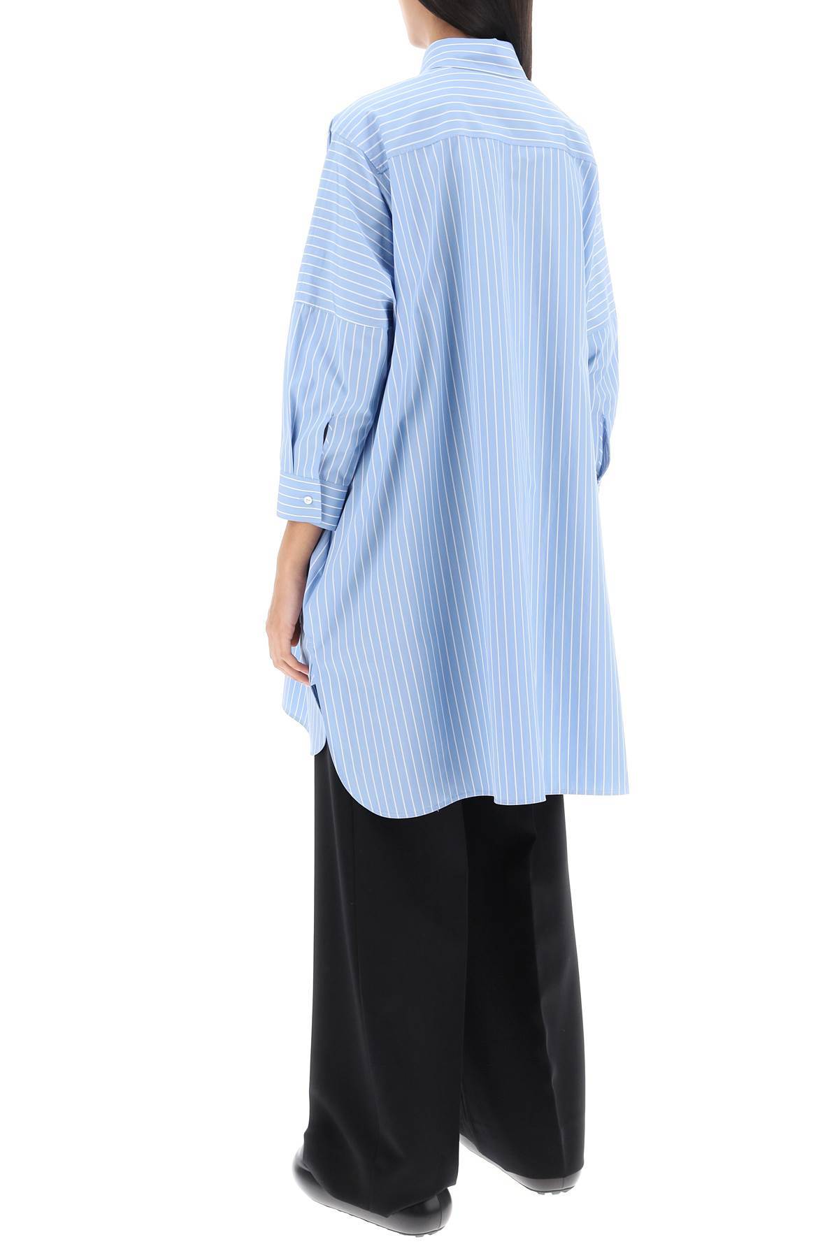 Jil Sander Oversized Shirt Sunday Shirt - Blue Sky - Image 3 of 4