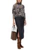 Etro Pencil Midi Skirt - Gray - Thumbnail 2