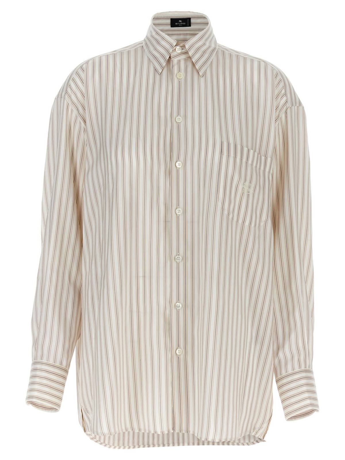 Etro Pegaso-embroidered Shirt - Multicolor - Image 1 of 4