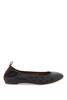 Lanvin The Leather Ballerina Flat - Black - Thumbnail 1