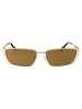 Off-White Richfield Square Frame Sunglasses - 7676 Gold Gold - Thumbnail 1