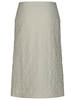 Jil Sander Cotton Blend Skirt - White - Thumbnail 3